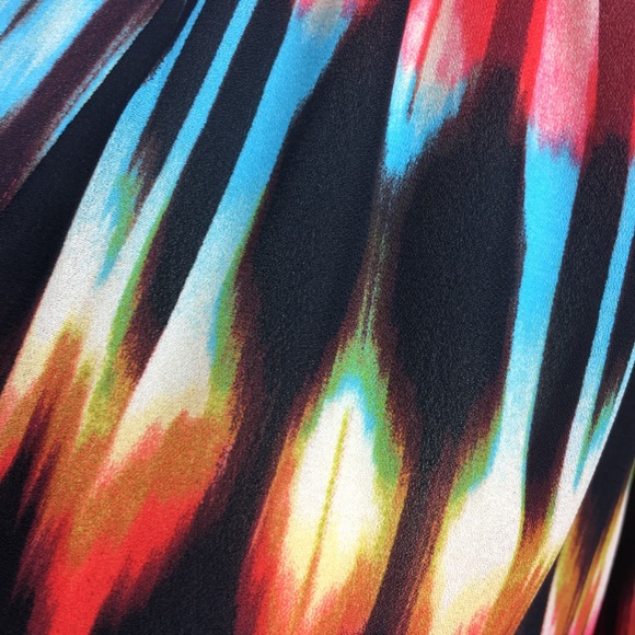 a.n.a Abstract Tunic Blouse Medium - Picture 9 of 14